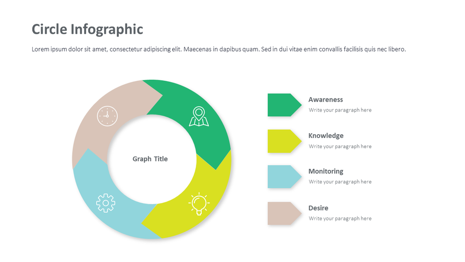 Three Interlocking Rings Powerpoint Flywheel Flywheel PowerPoint Templates