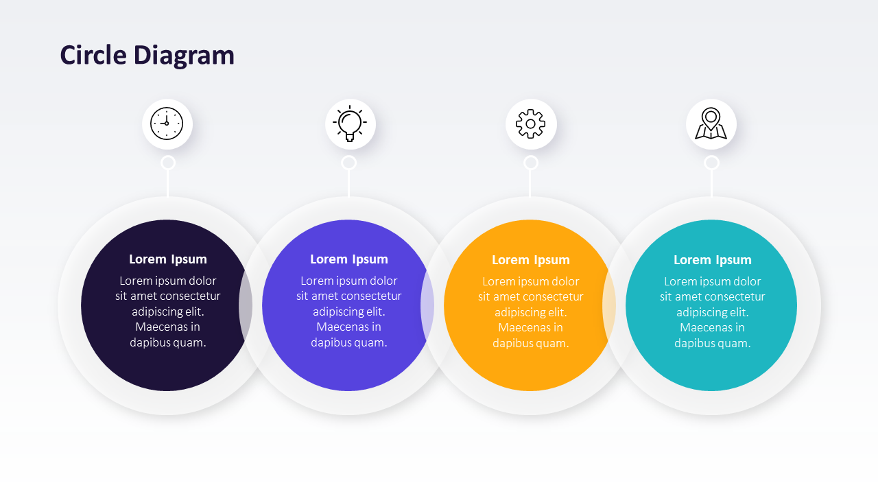 Circles Diagram Slide Template