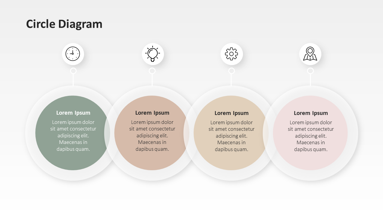 Circles Diagram Slide Template