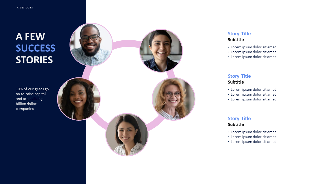 Customer Success Stories | PowerPoint Slide Template