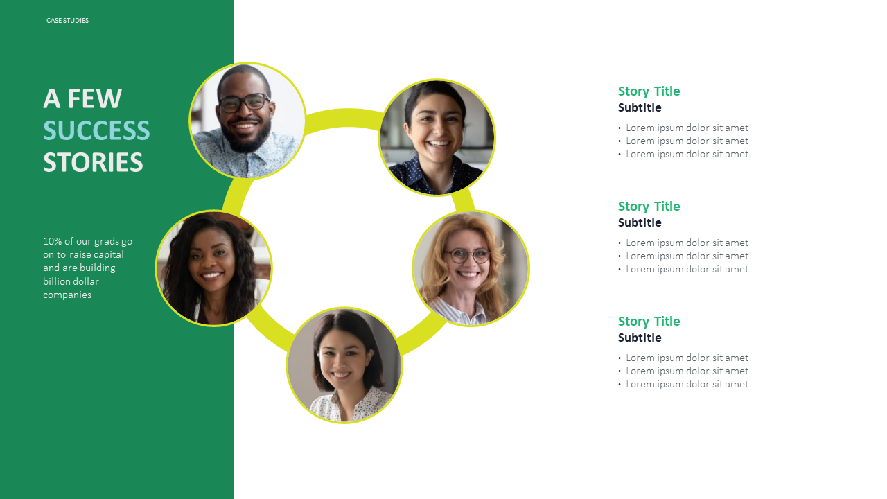 Customer Success Stories | PowerPoint Slide Template