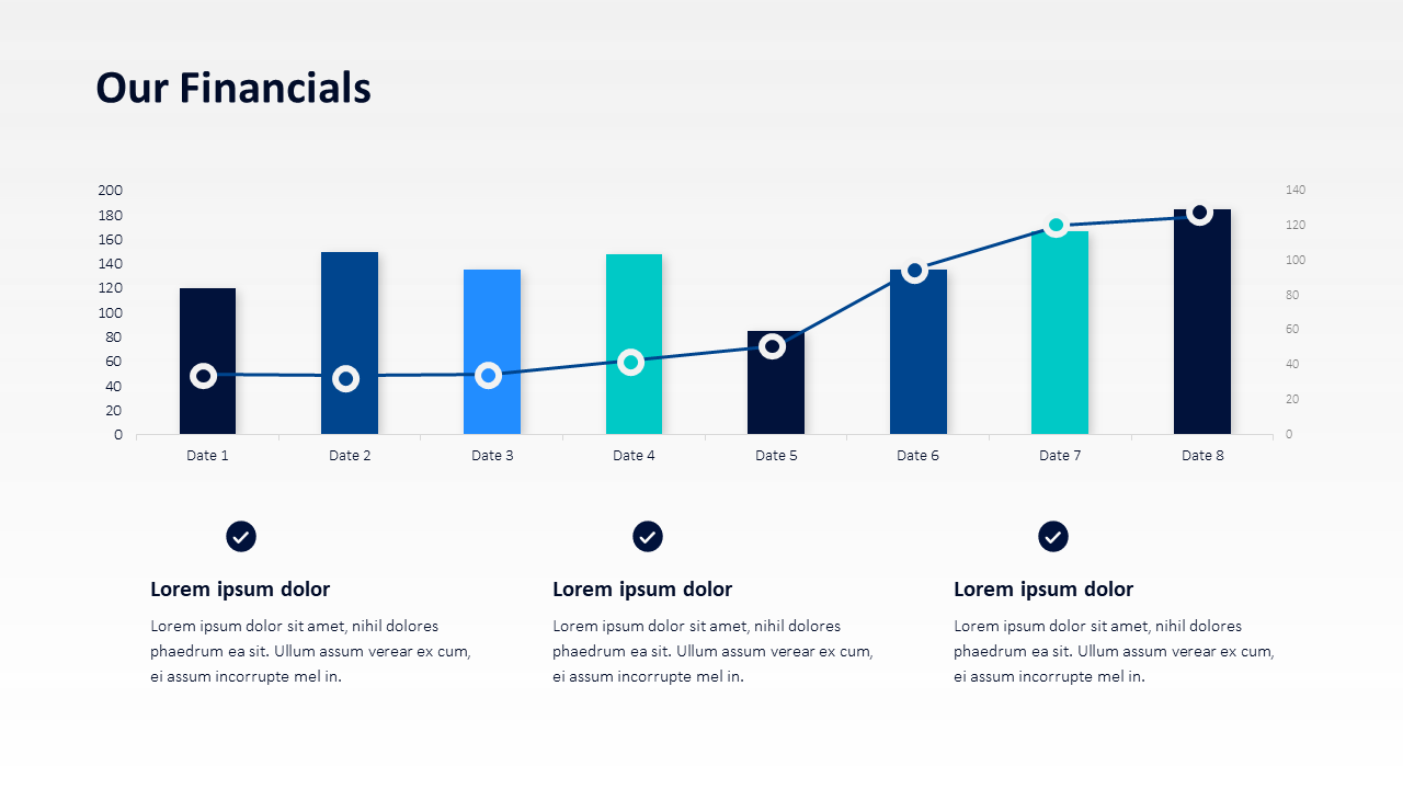 Financial Analysis Slide Template