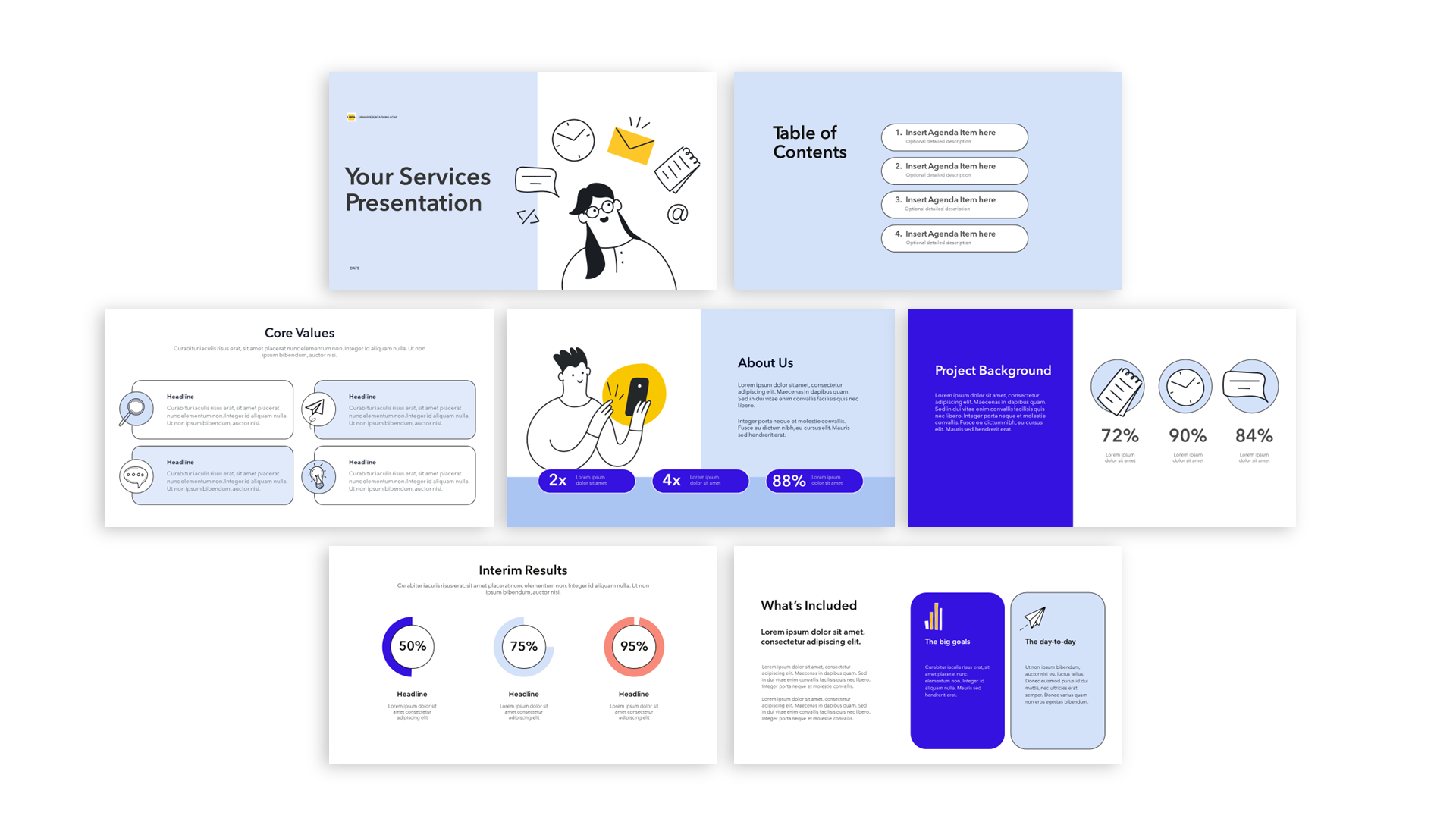 Services Presentation Template