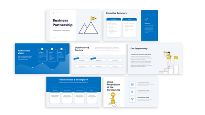 Business Partnership PowerPoint Template