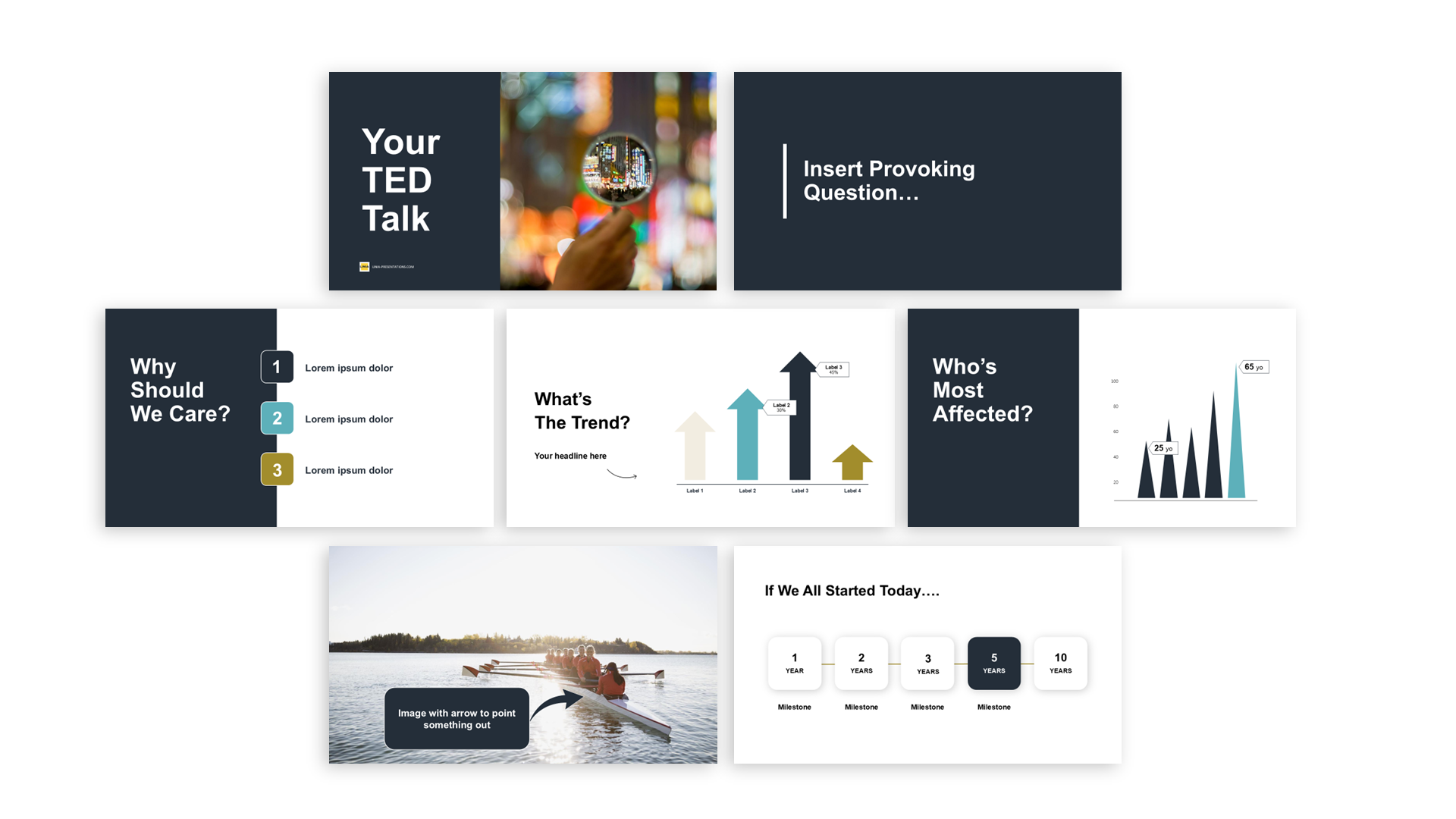 TED Talk Presentation Template - PowerPoint