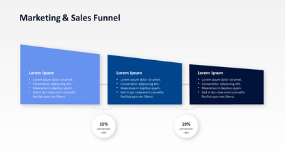 Marketing and Sales Funnel PPT Template