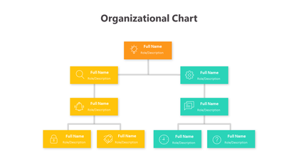 Org Chart Slide Template