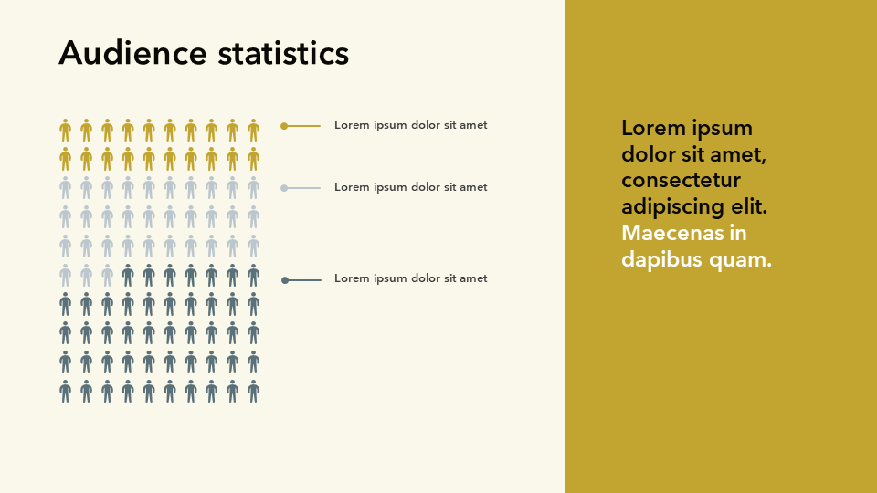 Audience. File Example Audience Analysis Slide Template | PowerPoint or Google Slides