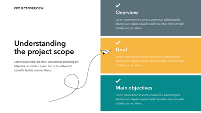 Project scope presentation template