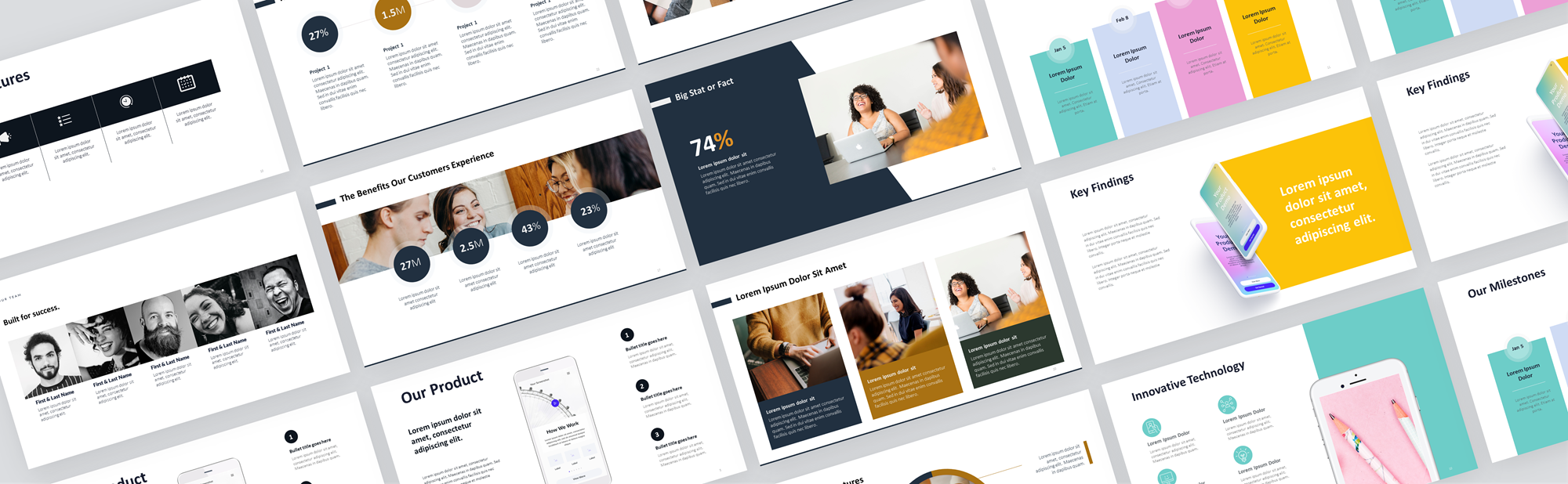 Slide Divider Chapter Section Divider Slides | Templates for PowerPoint | Linia Presentations