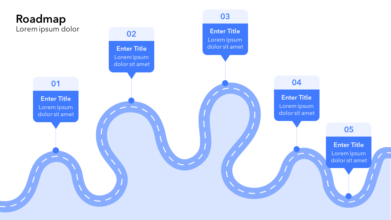 Infographic Roadmap Slide