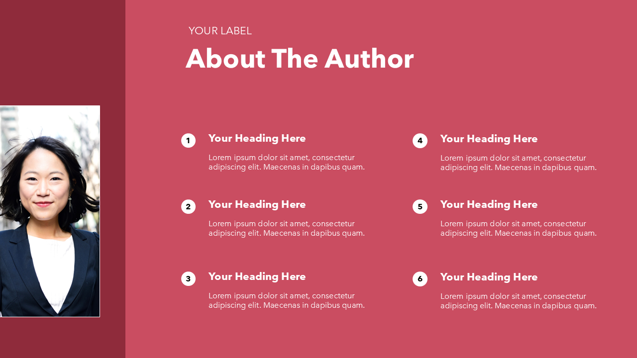 Numbered List PowerPoint