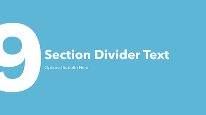 Section Divider Slide