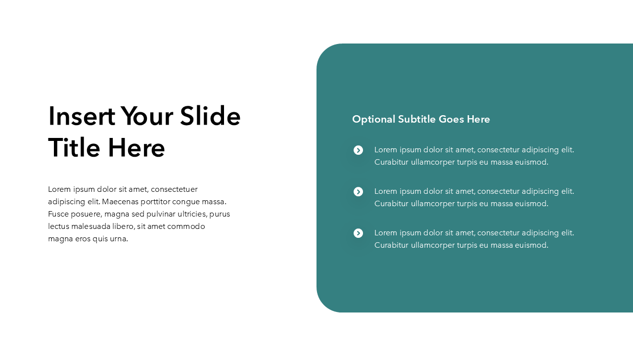 Simple Green PowerPoint Template