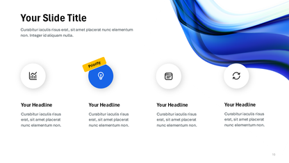 Blue Wave PowerPoint Template