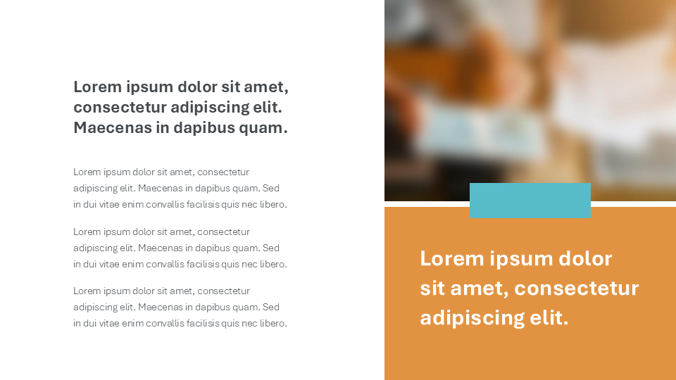 Turquoise Presentation