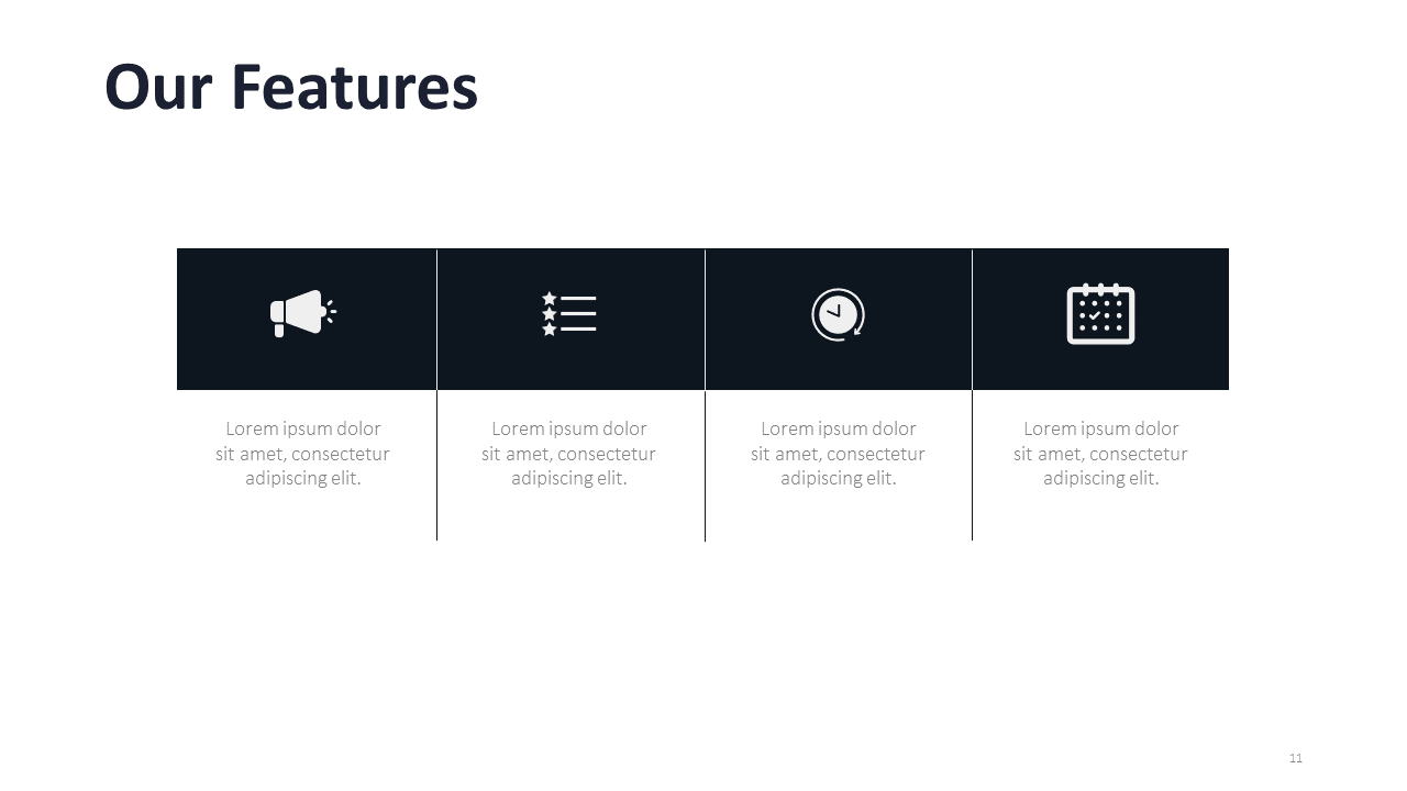 Minimalist Report Template