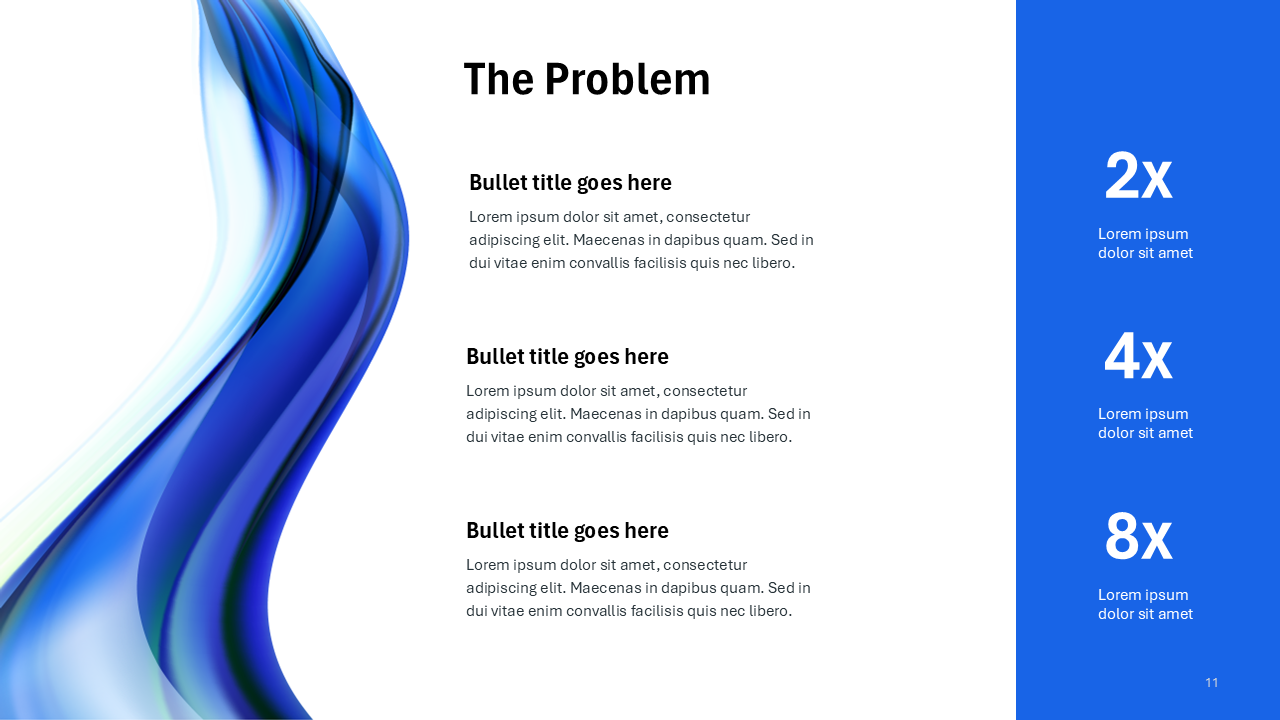 Blue Wave PowerPoint Template