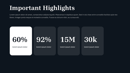 Black PPT Template
