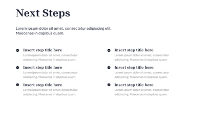 Black and White PowerPoint Template
