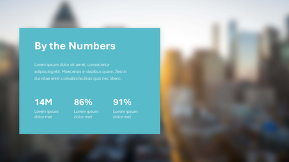 Turquoise Presentation