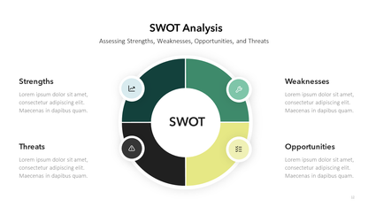 Consulting slide deck template