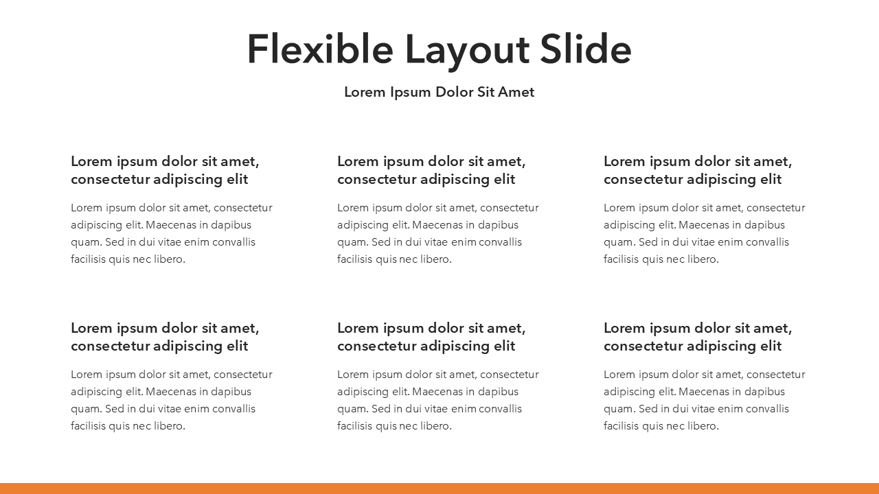 Orange and Black PPT Template 