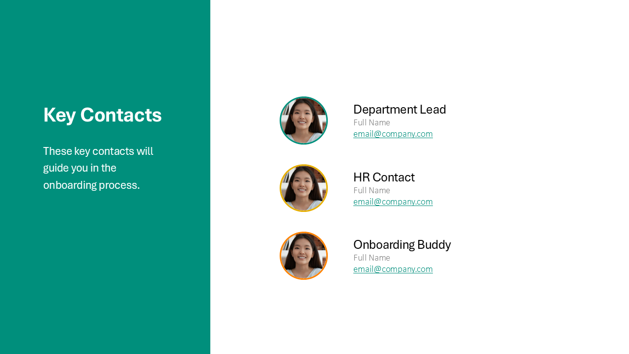 Onboarding Presentation Template