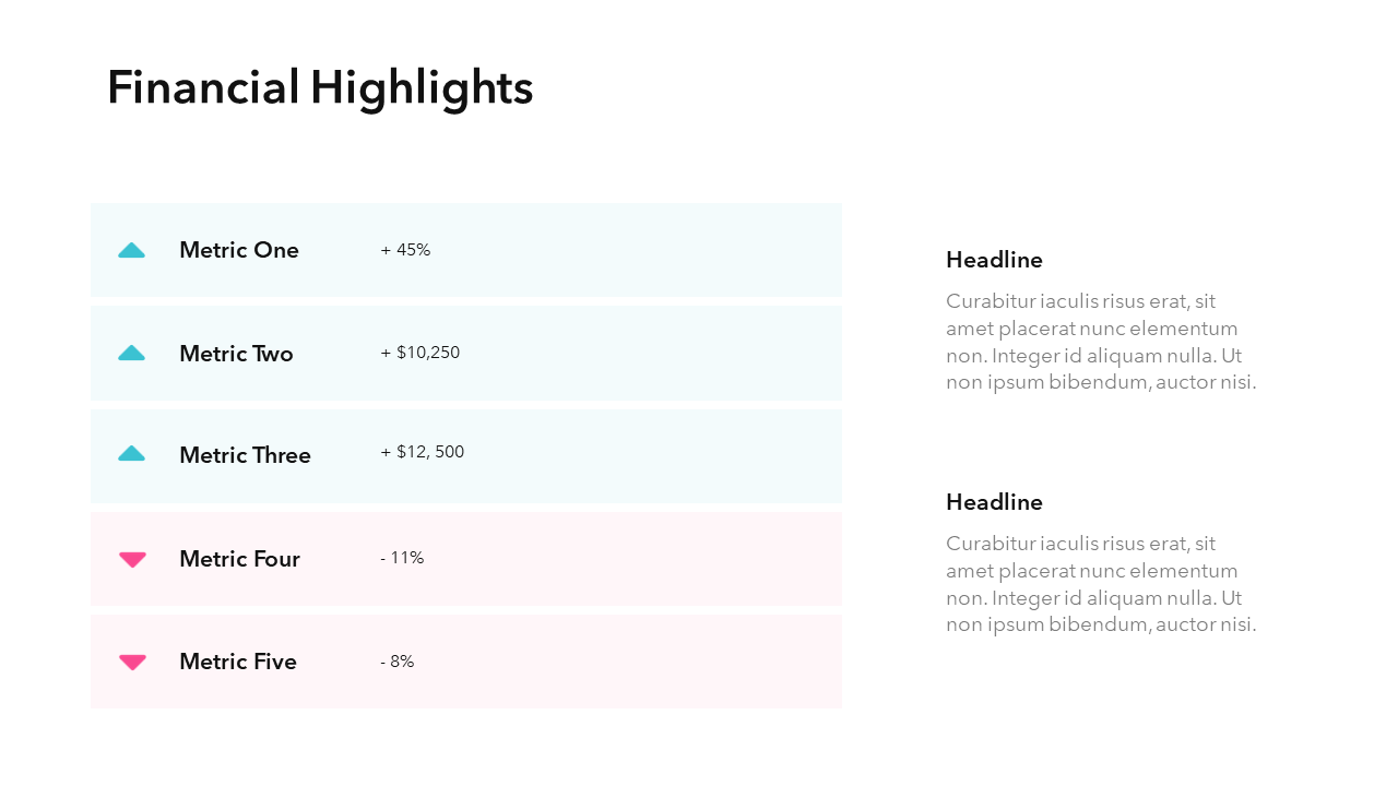 Professional Blue Corporate Presentation Template