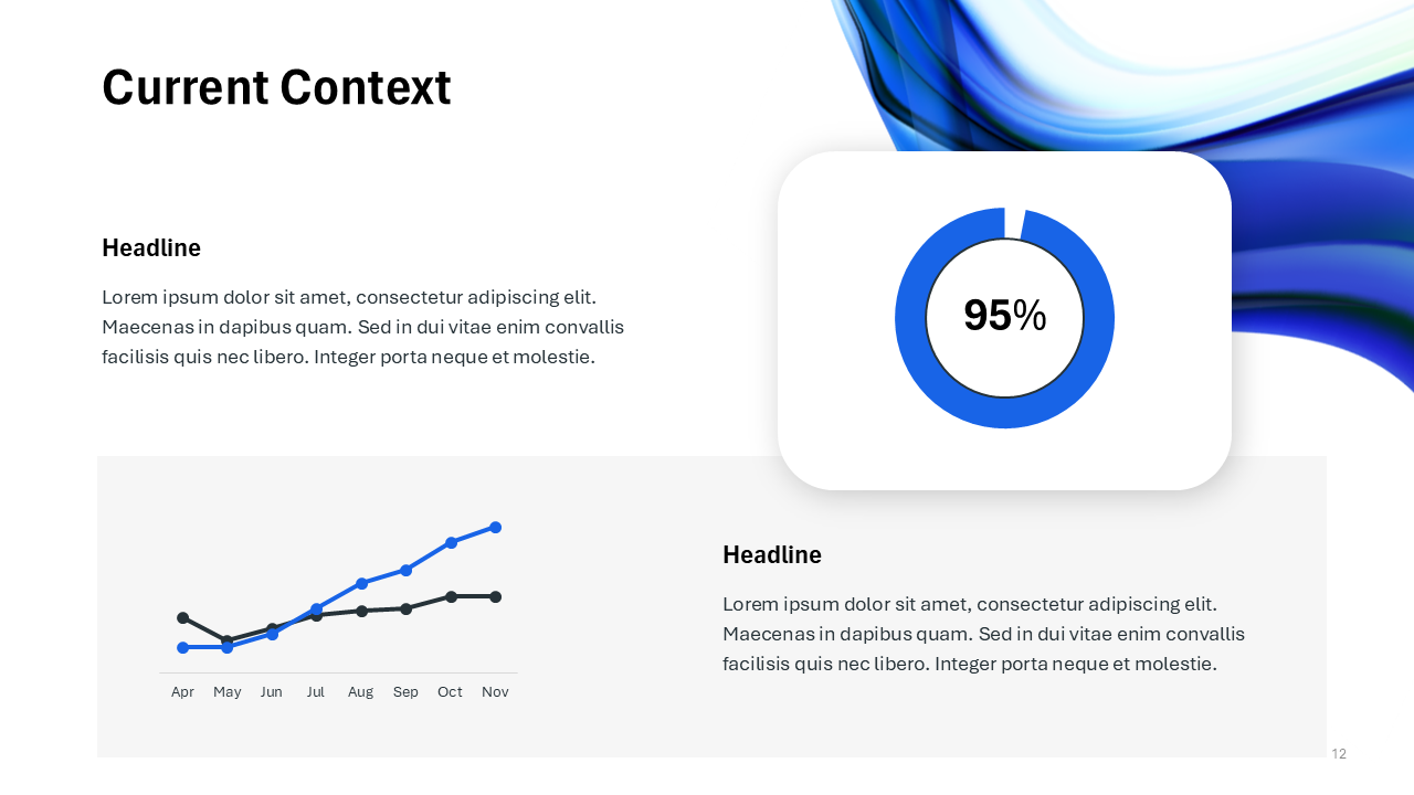 Blue Wave PowerPoint Template
