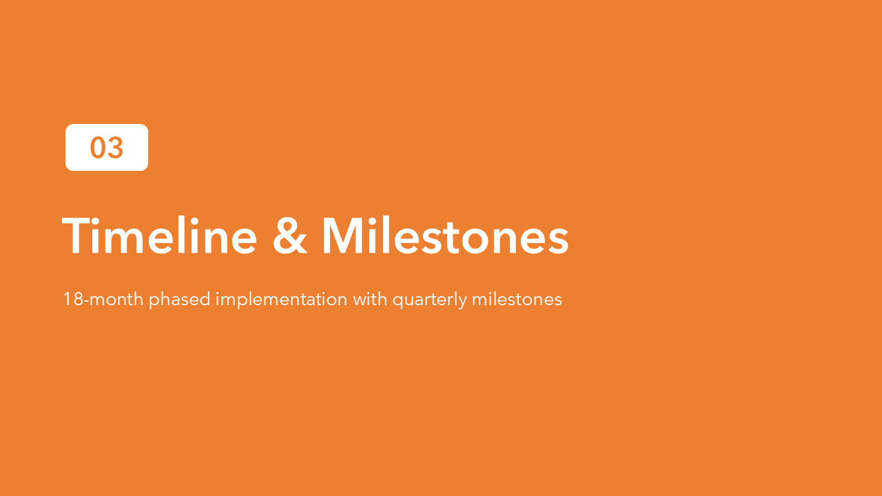 Project Kickoff Presentation Template