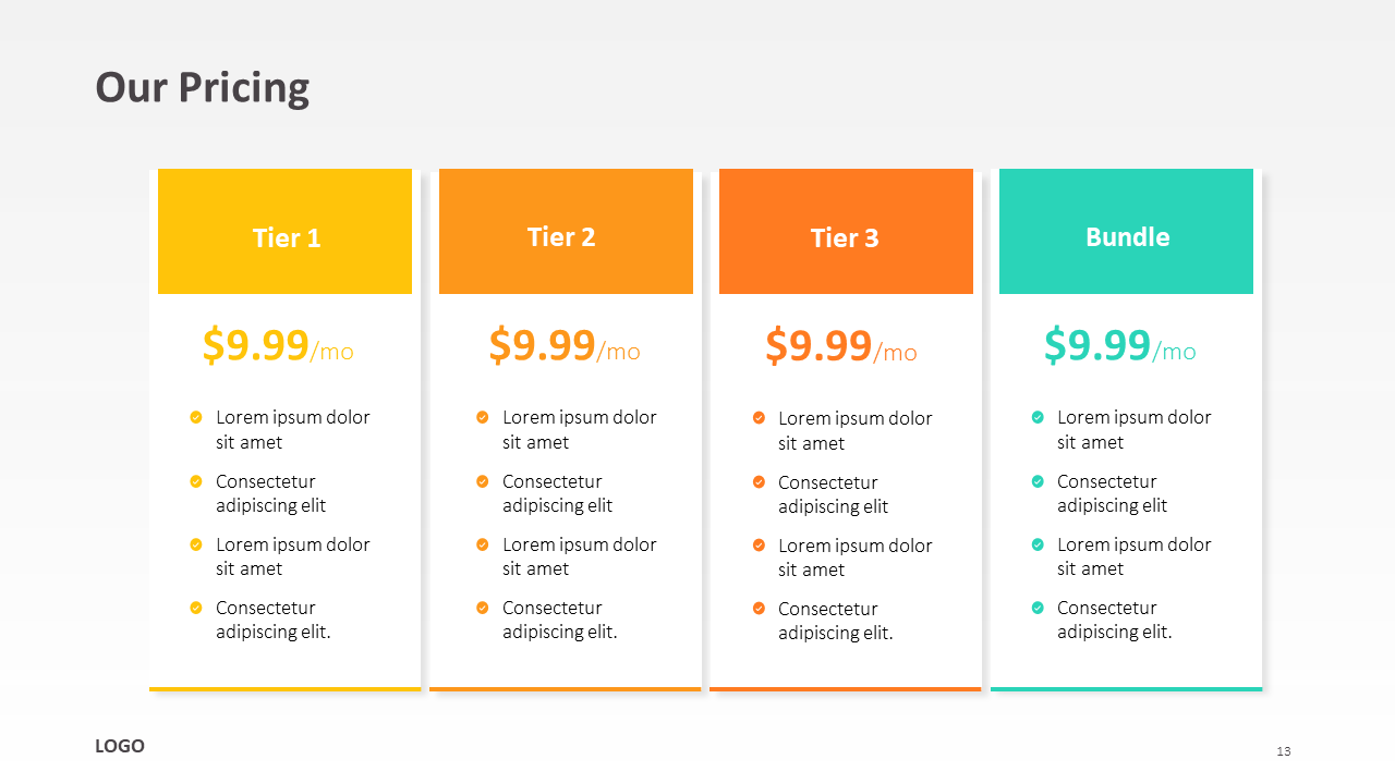 Business Infographics Deck