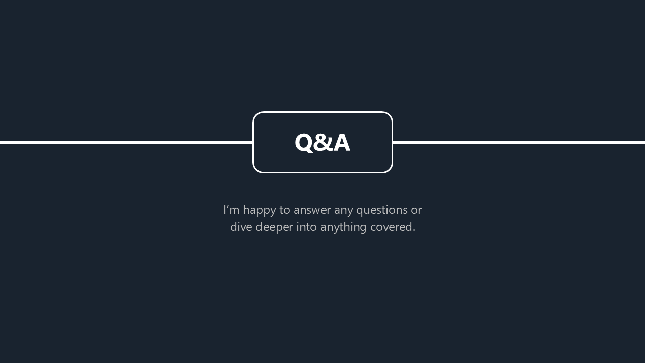 Job Interview Presentation Template