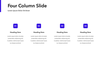 Simple Blue PowerPoint Template
