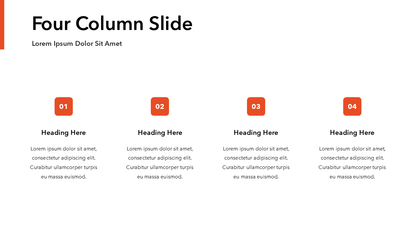 Simple Red PowerPoint Template