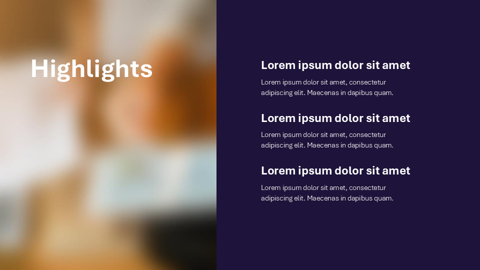 Navy Blue PowerPoint Template