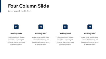 Simple Black & White PowerPoint Template
