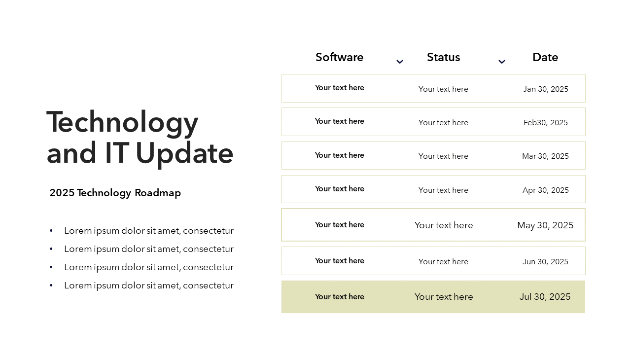 Board Meeting Template