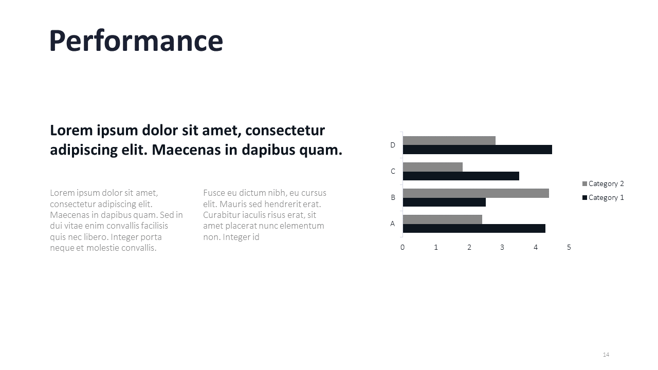 Minimalist Report Template