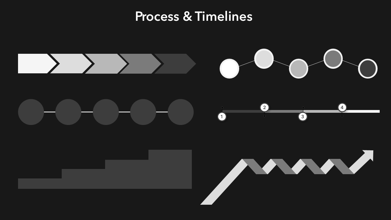 Simple Infographics for PPT