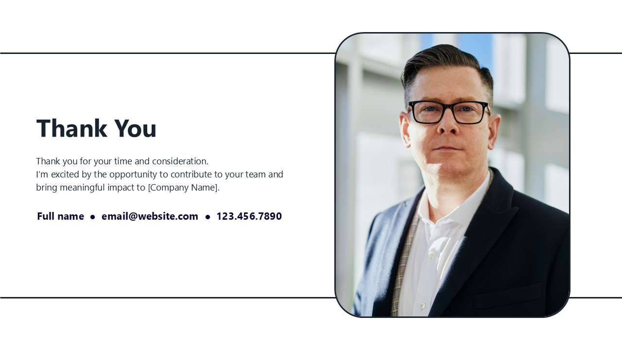 Job Interview Presentation Template