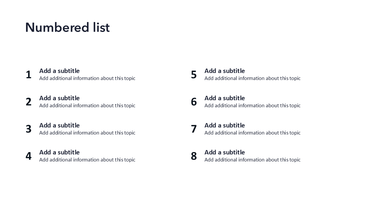 Minimalist PowerPoint Template