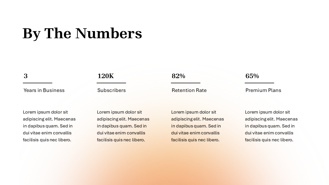 Gradient Presentation Template