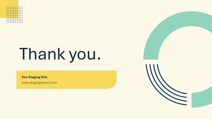 Status Update Slides