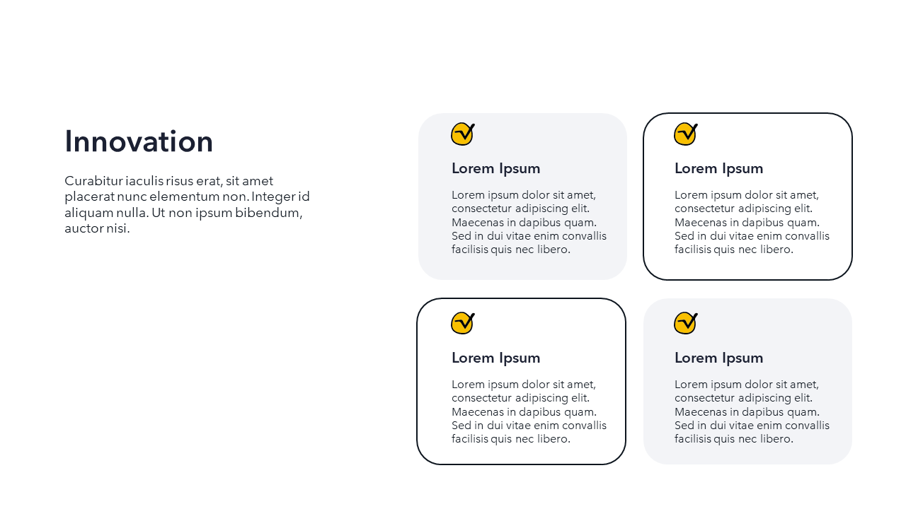 Yellow Presentation Template