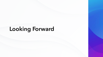 Quarterly Business Review Template - IN BLUE