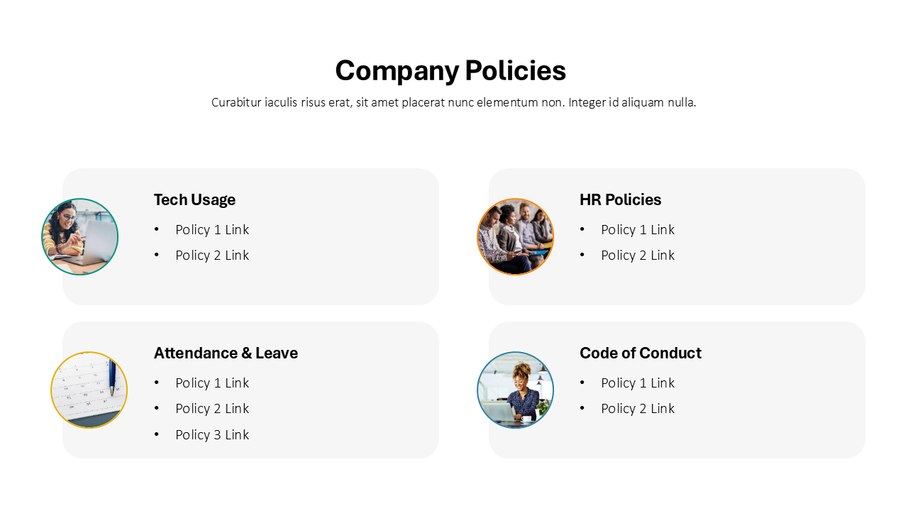 Onboarding Presentation Template