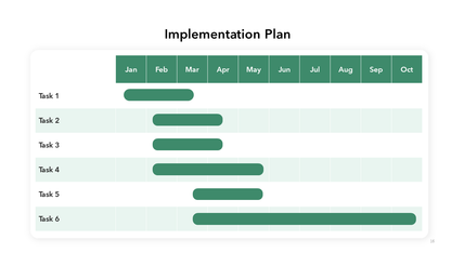 Consulting slide deck template