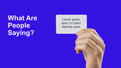 One Idea Per Slide PPT Template