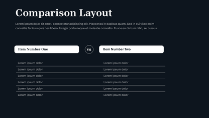 Black PPT Template